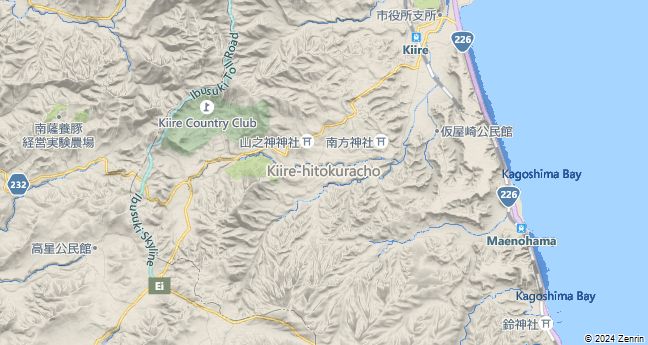 Kiire-hitokuracho, Kagoshima, Kagoshima, Japan