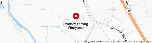 Map of Rodney Strong Merlot Alexander Valley