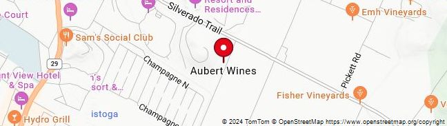 Map of Aubert Pinot Noir Sonoma Coast