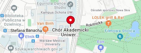 Map of chór_akademicki_uniwersytetu_warszawskiego
