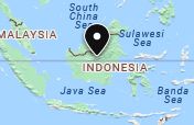 Map of  Indonesia