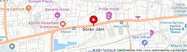 Map of Sorav Jain