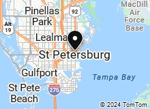 Map of Saint Petersburg FL