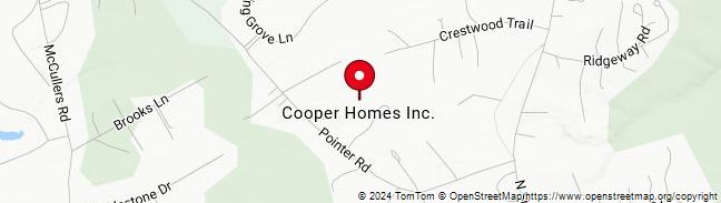 Map of cooper homes inc