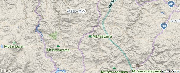 Mt.Yaeyama, Unnan, Shimane, Japan