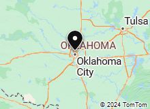 Map of Oklahoma City OK