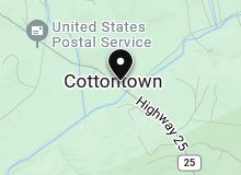 Map of Cottontown