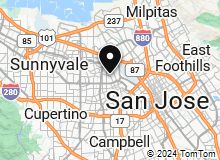 Map of Santa Clara CA
