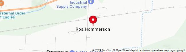 Map of ros hommerson