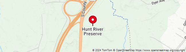 Map of hunt river ri