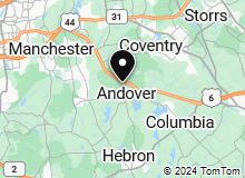Map of Andover CT