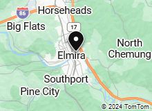 Map of Elmira NY