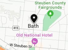 Map of Bath NY