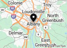 Map of albany new york