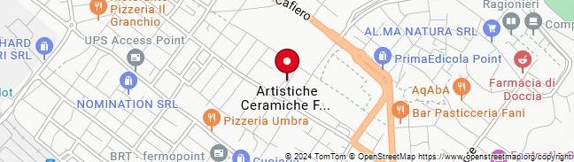 Map of A.c.f. Artistiche Ceramiche Fiorentine Di Maurizio Conforti   C. Snc