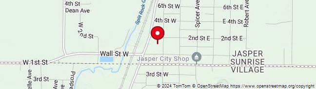 Map of jasper mini mall jasper mn