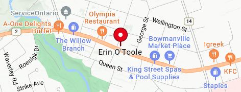 Map of Erin O'Toole