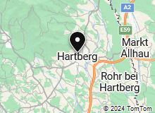 Map of Hartberg,Austria