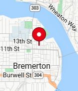 Map of housing solutions center bremerton