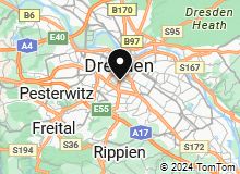 Map of Dresden,Germany