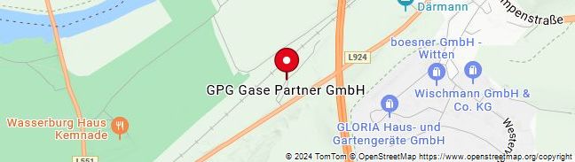 Map of GPG Gase Partner GmbH