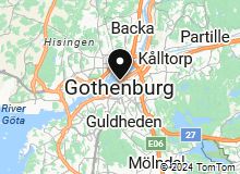 Map of Gothenburg Sweden