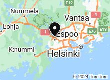 Map of Espoo,Finland