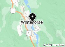 Map of Whitehorse Canada