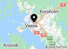 Map of Vaasa,Finland
