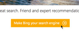 Make Bing my default search provider step 2 of 3