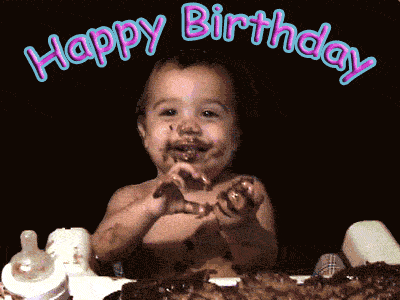 Image result for Happy Birthday Babies GIF
