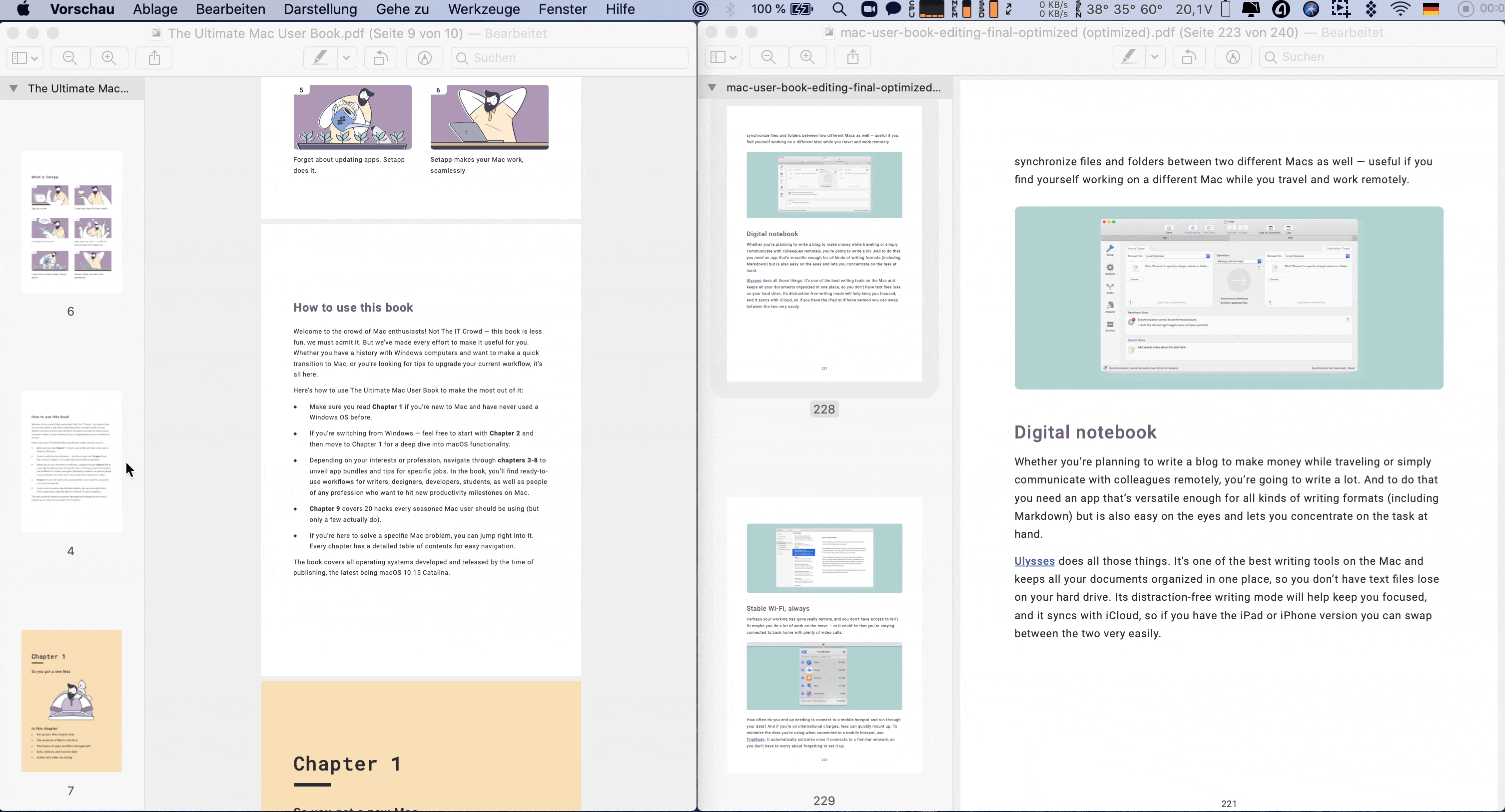 pdf datei seite löschen mac
