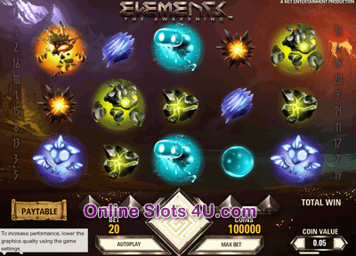 Elements The Awakening Slot Machine
