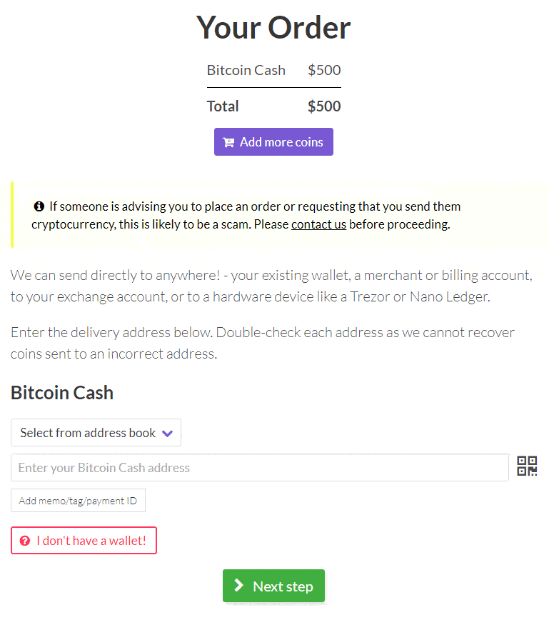 buying bitcoin with cash australia