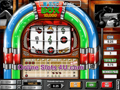 Jukebox 10000 Slot Machine