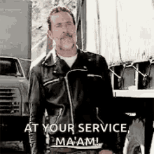 Image result for always at your service gif