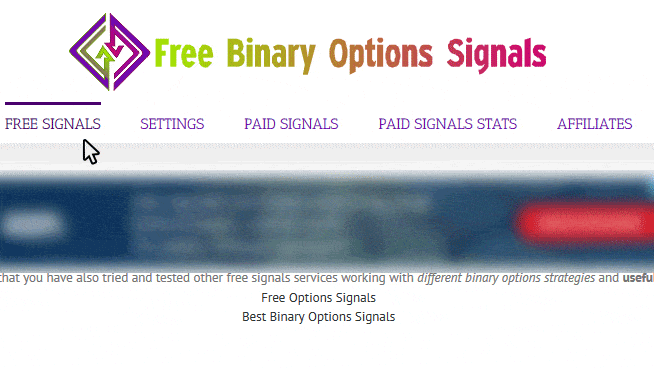 Binary options signals online