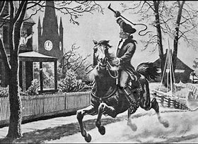 Image result for Paul Revere Painting