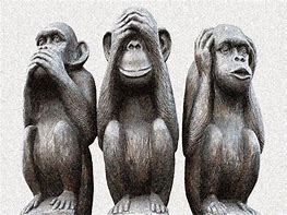 Image result for 3 wise monkeys